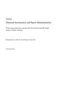 Trim Drag Reduction Concepts for Horizontal Takeoff Single-Stage-To-Orbit Vehicles