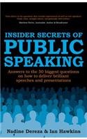 Insider Secrets of Public Speaking: Answers to the 50 Biggest Questions on How to Deliver Brilliant Speeches and Presentations