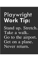 Playwright Work Tip