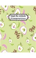 Simple Box Notebooks Composition
