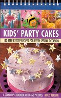 Kids'Party Cakes - A Stand-Up Cookbook With 450 Pictures