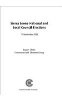 Sierra Leone National and Local Council Elections, 17 November 2012
