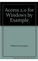 Access 2.0 for Windows by Example