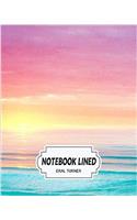 Pastel Sea Notebook: Lined Notebook / Journal / Diary