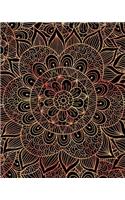 Bullet Journal Notebook Mandala Pattern 6