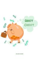 Debit Credit Balance Ledger