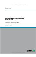 Barrierefreies E-Government in Deutschland