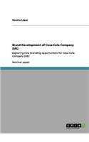 Brand Development of Coca-Cola Company (UK)