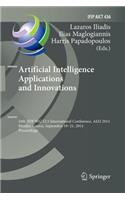 Artificial Intelligence Applications and Innovations