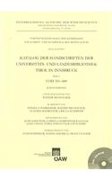 Katalog Der Handschriften Der Universitats- Und Landesbibliothek Tirol in Innsbruck