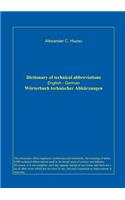 Wörterbuch technischer Abkürzungen