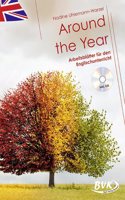 Around the Year - Arbeitsblatter fur den Englischunterricht (inkl. CD)