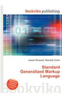 Standard Generalized Markup Language
