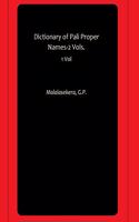 Dictionary of Pali Proper Names-2 Vols.