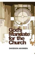 God's Mandate for the Church