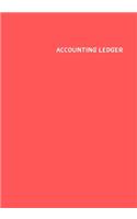 Accounting Ledger Book: 120 pages - 7x10 inch - Payment and Deposit - White Paper - Red Cover: This Accounting Ledger book is useful for personal and business. You can keep(7 Accounting Ledger Book: 120 Pages - 7x10 Inch - Payment and Deposit - White Paper)