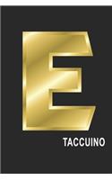 E Taccuino