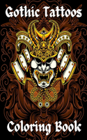 Gothic Tattoos Coloring Book