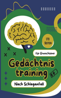 Gedächtnistraining nach Schlaganfall für Erwachsene: Denkspiele und Herausforderungen Verbesserung der Konzentration und Feinmotorik für Senioren Aphasie Patienten mit Hilfsmitteln Rätseln und kreative