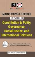 MCS CONSTITUTION & POLITY, GOVERNANCE, SOCIAL JUSTICE AND IR 3RD EDITION Drishti Publications and Dr. Vikas Divyakirti