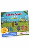 Nurture Number Writing Books For Kids | Part D - 1 To 100 | 3 To 5 Year Old | Practice Numbers And Learn Number Names | Includes Fun Activities For Early Learning Nursery, Preschool And Primary Children | 36 Practice Boxes For Each Number [Paperbac