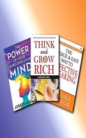 Most Influential Self-Help Books Of All Time Â In English - The Quick And Easy Way To Effective Speaking+The Power Of Your Subconscious Mind + Think And Grow Rich (Set Of 3 Books)