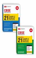 Mtg Cbse Scoremore 21 Sample Papers Class 10 Mathematics Standard & Science (Set Of 2 Books) For 2023 Board Exam (Based On Latest Cbse Sample Paper Released On 16Th Sep) -