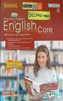 Evergreen Practice Papers In English Core Class 11 Second Hand & Used Book