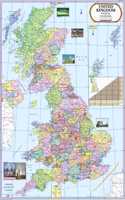 United Kingdom Map (England, Wales, Ireland, Scotland)