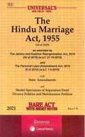 (Universal'S Code: H-3) The Hindu Marriage Act, 1955 [Universal] (2021 E)