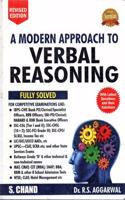 Revised Edition A Modern Approach To Verbal And Non-Verbal Reasoning In English By Dr. R S Aggarwal