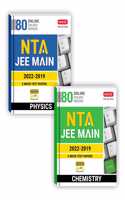 MTG 80 Online Solved Papers NTA JEE Main Physics & Chemistry (Set of 2 Books) with 5 Mock Test Papers - JEE Main Solved Papers For 2023 Exam