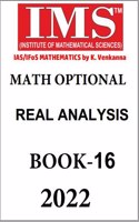 IMS Maths Book On Real Analysis By Venkanna Sir For IAS Mains