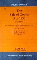 Sale Of Goods Act, 1930 With Overview Flowchart [Paperback] Professional'S