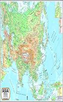 Asia Map - Physical