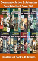 Commando Comics Action And Adventure Set Of 8 Comics And 48 Stories: Commando Comics Complete Set