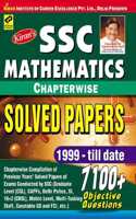 Ssc Mathematics Chapterwise Solved Papers 1999-Till Date 7100+ Objective Questions - 1597 (Old Edition)