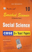 Together With Enriched Scanner Social Science Class 10 Cbse 8+ Years Paper Second Hand & Used Book