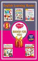 English Learning Books Complete Combo | Set Of 5 Educational Books