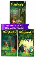 Blossom Moral Story Book For Kids 1 Years To 10 Years Old In English | 93 Colorful Picture Story Fairy Tales For Reading | Best Bedtime Children Story Book | Short Stories For Girls And Boys | Set Of 3