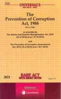 The Prevention Of Corruption Act, 1988 [2021 Edn.]