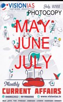 Vision Ias Current affairs May+June+July 2022 English