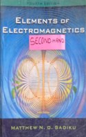 Elements Of Electromagnetics Condition Note :-(Used Good)