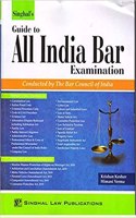 Singhal'S Guide To All India Bar Examination - 2022/Edition