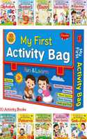 My First Activity Bag | Set Of 10 Fun And Learn Activity Books
