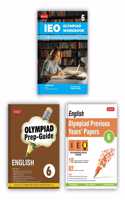 Sof International English Olympiad (Ieo) Work Book, Prep-Guide & Previous Years Papers With Mock Test Paper Class 6 - Ieo Olympiad Books For 2022-23 Exam (Set Of 3 Books)