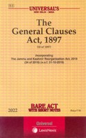 The General Clauses Act, 1897 [2022E]