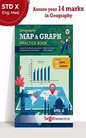 Std 10 Geography Maps And Graph Practice Book | Ssc Maharashtra State Board | Extensive Coverage Of Ssc Geography Map And Graph Based Questions | Based On Std 10Th Board Paper Pattern | English Medium [Paperback] Content Team At Target Publications