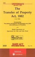 The Transfer Of Property Act, 1882 [2020 Edn]- Bare Act With Short Notes