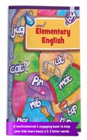 Nurture Elementary English Learning Book For Kids | 5 To 7 Year Old Children | Reading Alphabets With Pictures | Practice Writing Two And Three Letter Words, Vowels, Consonants And Articles [Paperback] Content Team At Target Publications